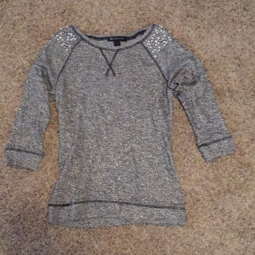 INC Petite Medium grey sweater